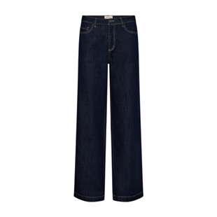 Freequent donkerblauwe Lonni jeans broek