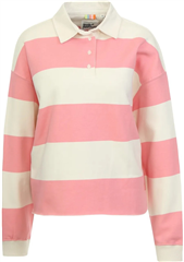 The Shirt Project ecru flamingo polo sweater