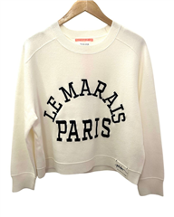 The Shirt Project ecru sweater Le Marais