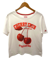 The Shirt Project offwhite t-shirt Cherry