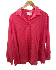 The Shirt Project roze gestreepte blouse