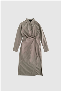 With Black grey sand Mesa blouse jurk