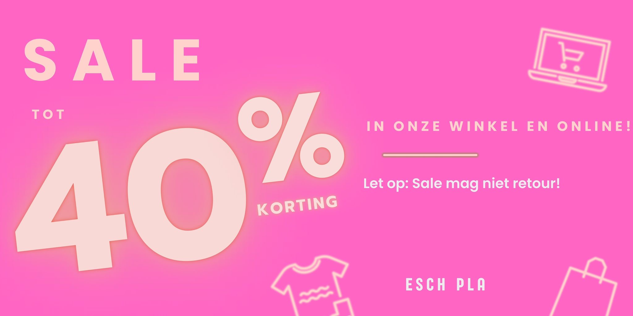 40% korting